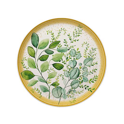 Plato pando 27.5cm Siena eucalipto Plato pando 27.5cm Siena eucalipto