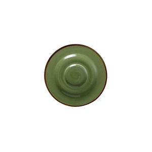 Plato capuccino 16.3cm Artisan verde oliva