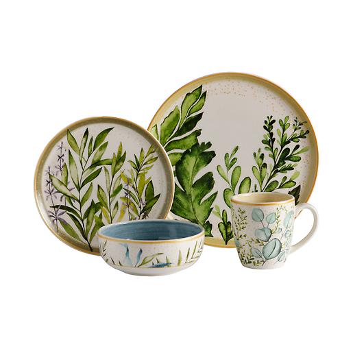 Vajilla Corona Siena 4 puestos 16 piezas Vajilla Corona Siena 4 puestos 16 piezas