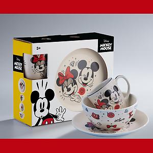Set de Desayuno 267.7ml Mickey Loyal and True Disney