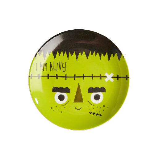 Plato Postre Halloween Frankenstein 20.4cm Plato Postre Halloween Frankenstein 20.4cm