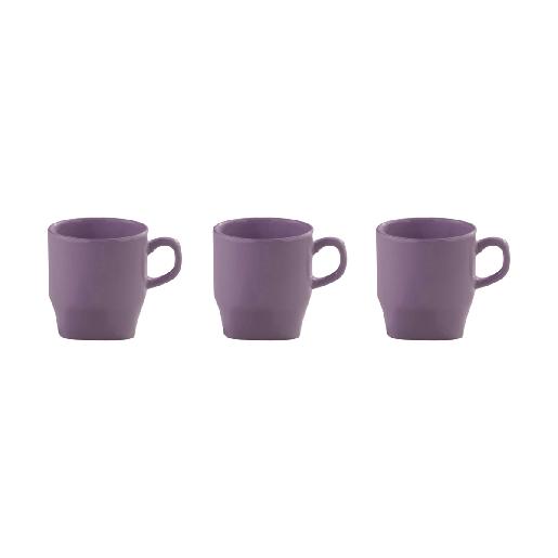 Set 3 Mugs Lavanda 237ml Set 3 Mugs Lavanda 237ml