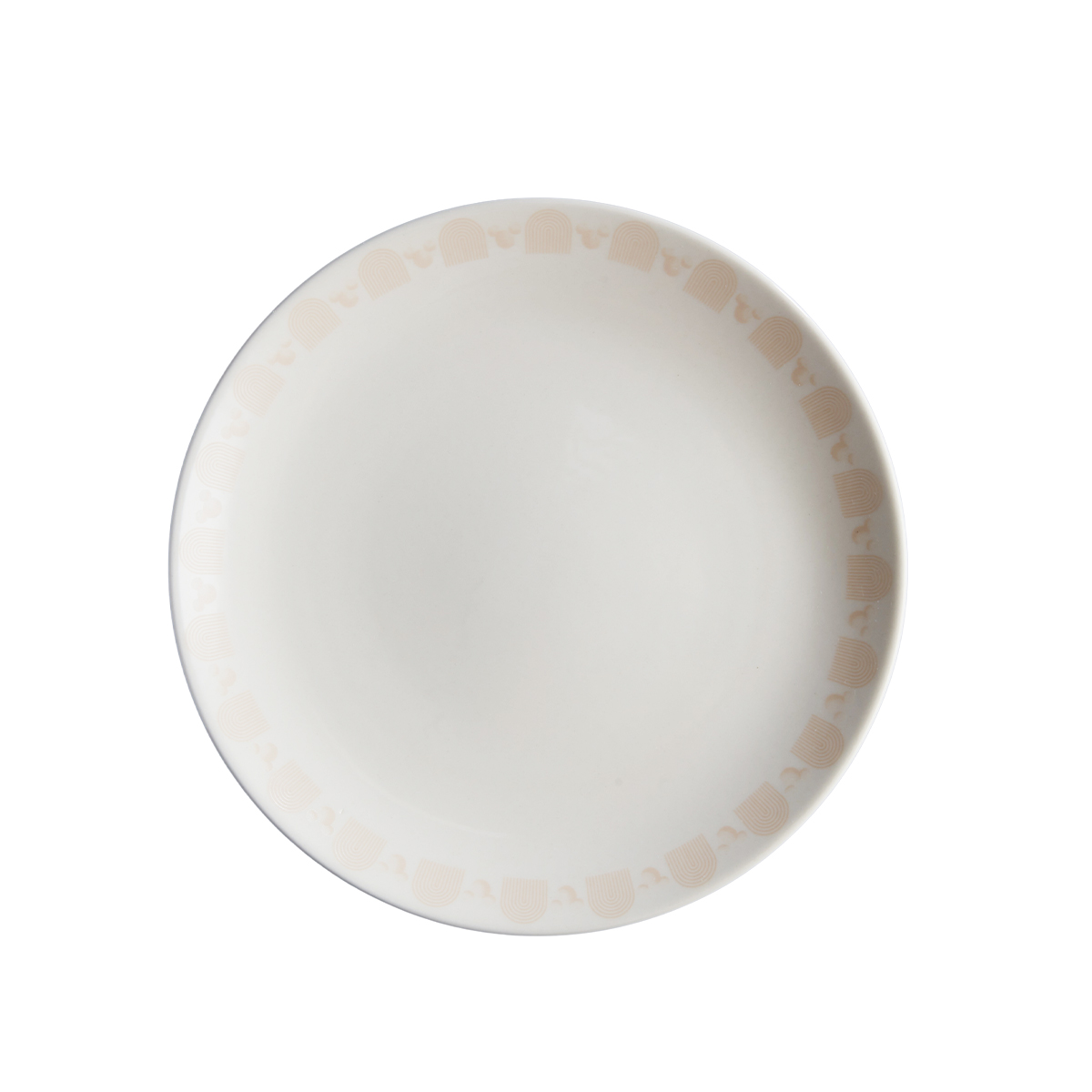 Plato Pando 25.6cm Mickey Cenefa Disney