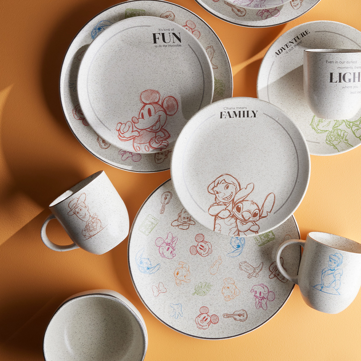 Plato Pando 26.6cm Disney Presente