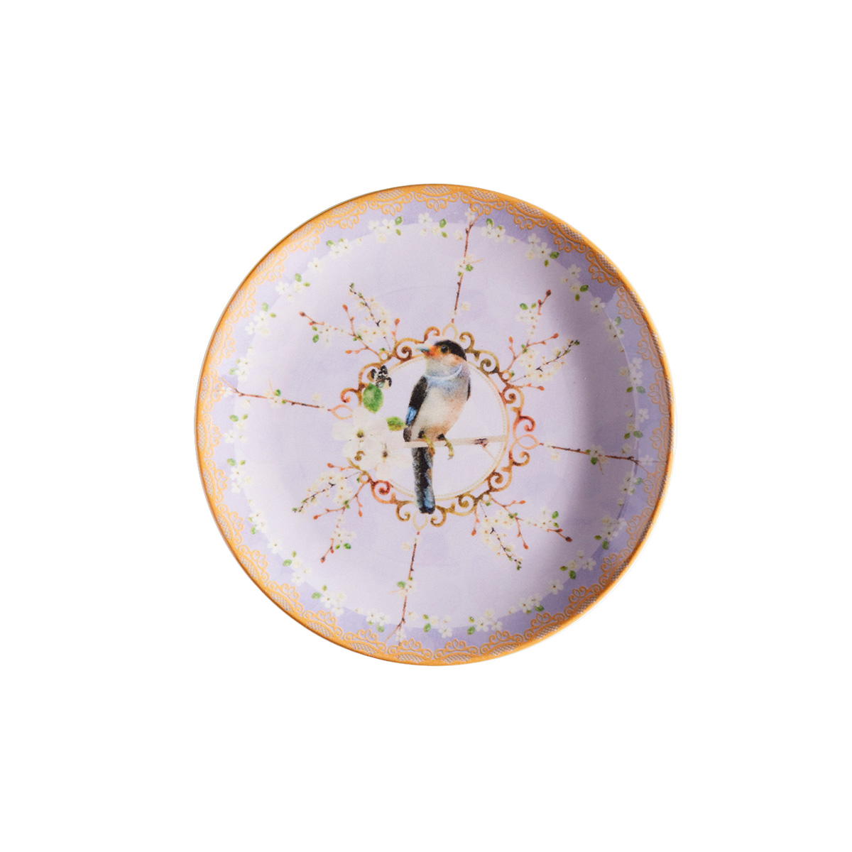 Plato Postre Susurro Morado 20.7cm