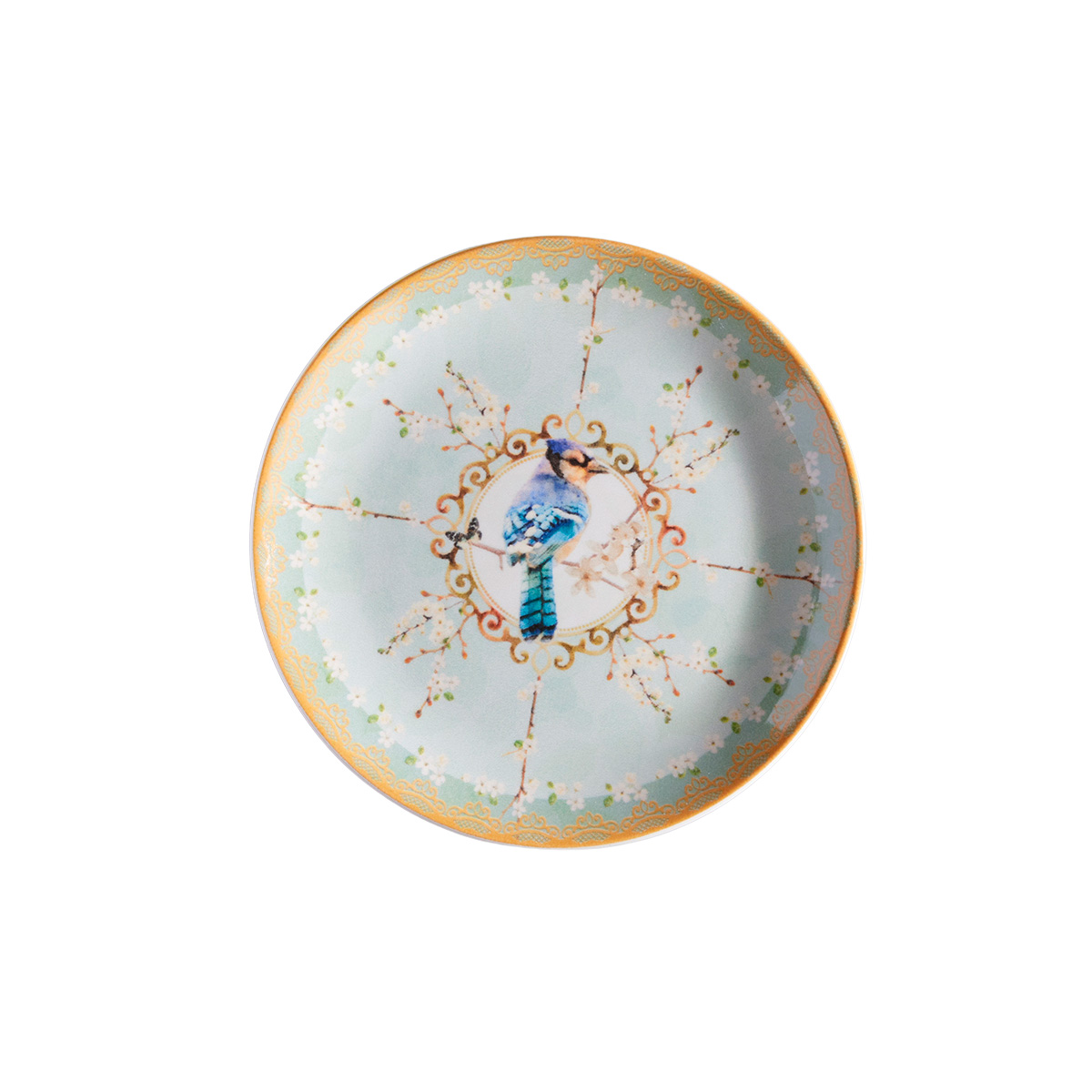 Plato Postre Susurro Turquesa 20.7cm