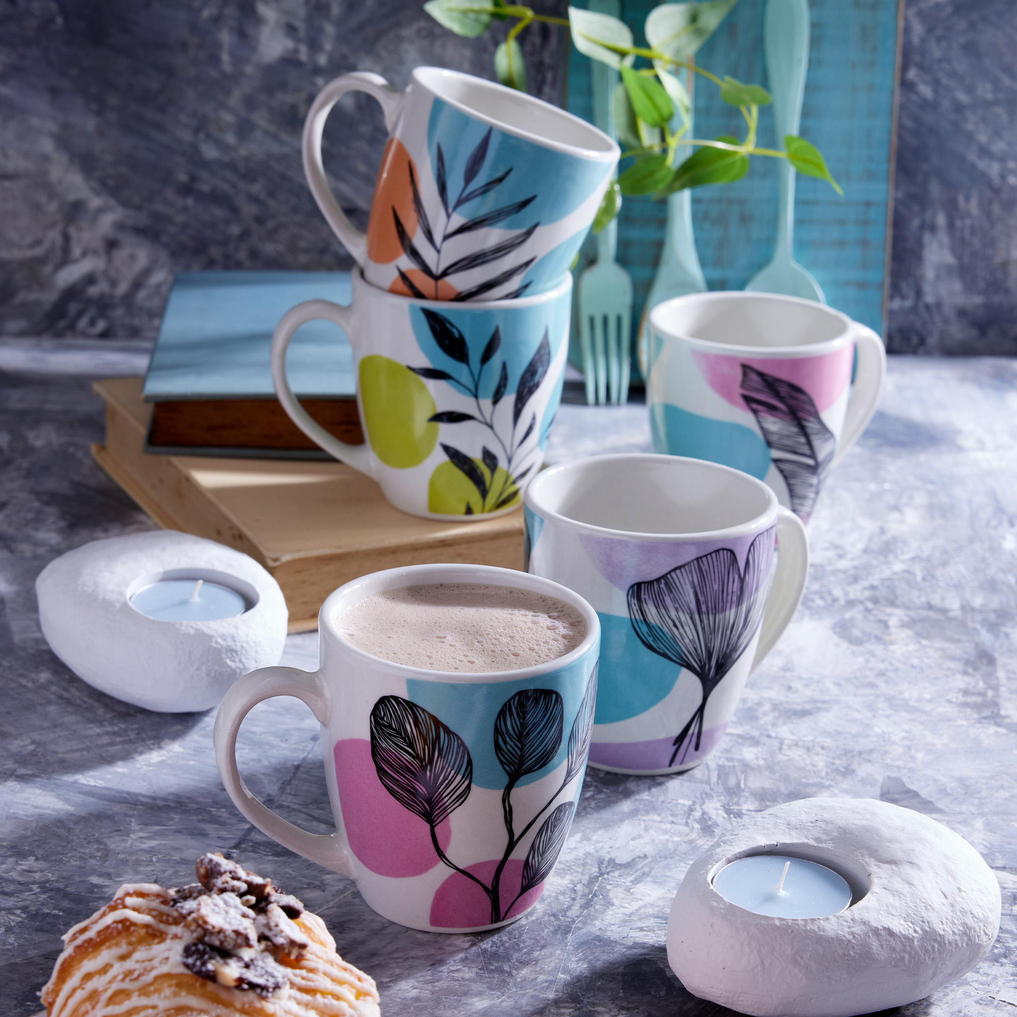 Mug 276.7ml Artemisa Ginkgo