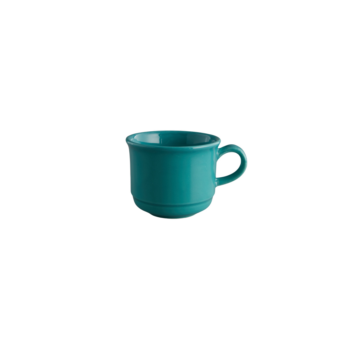 Pocillo Té 206.7ml Esmalte Color Turquesa