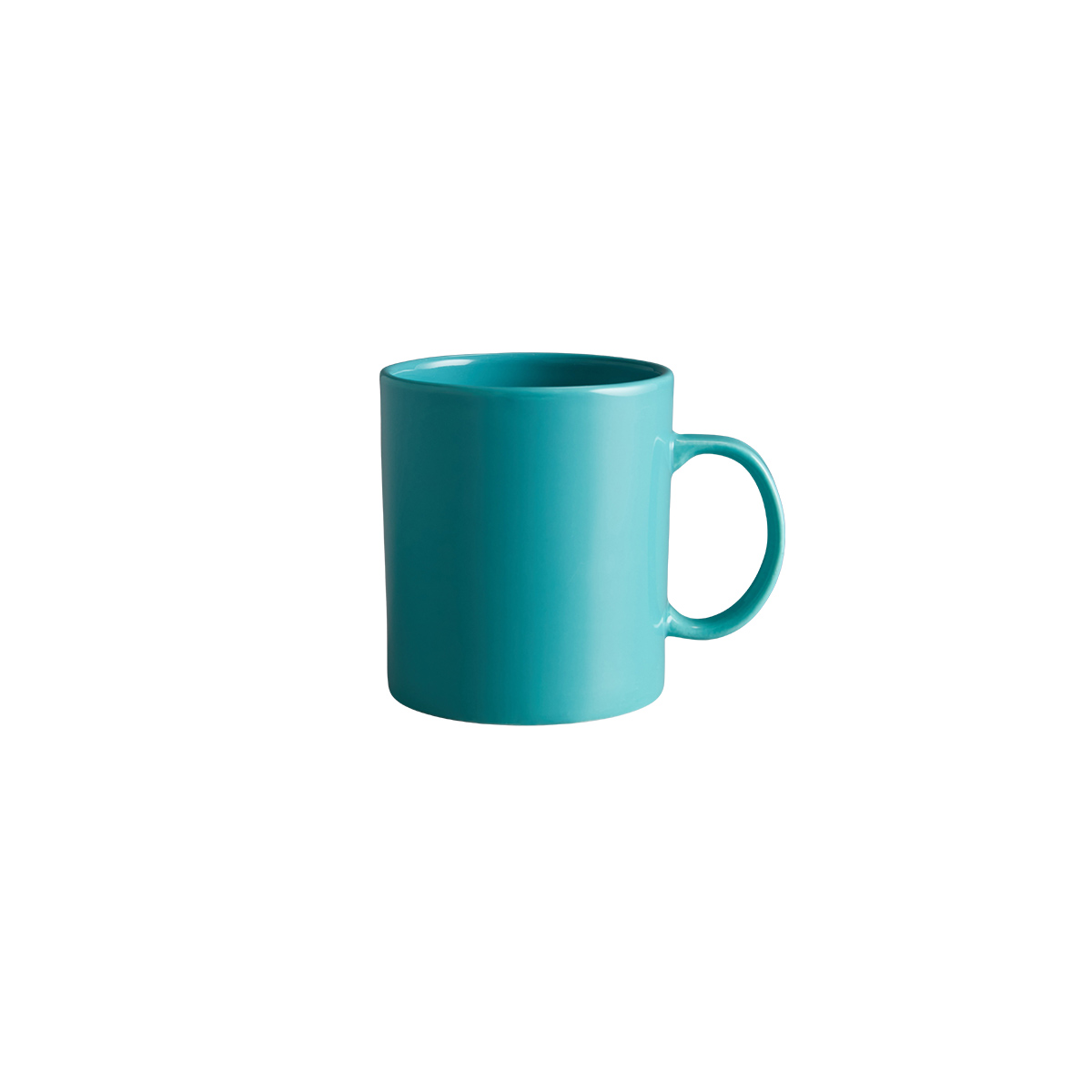 Mug 318.9ml Esmalte Color Turquesa
