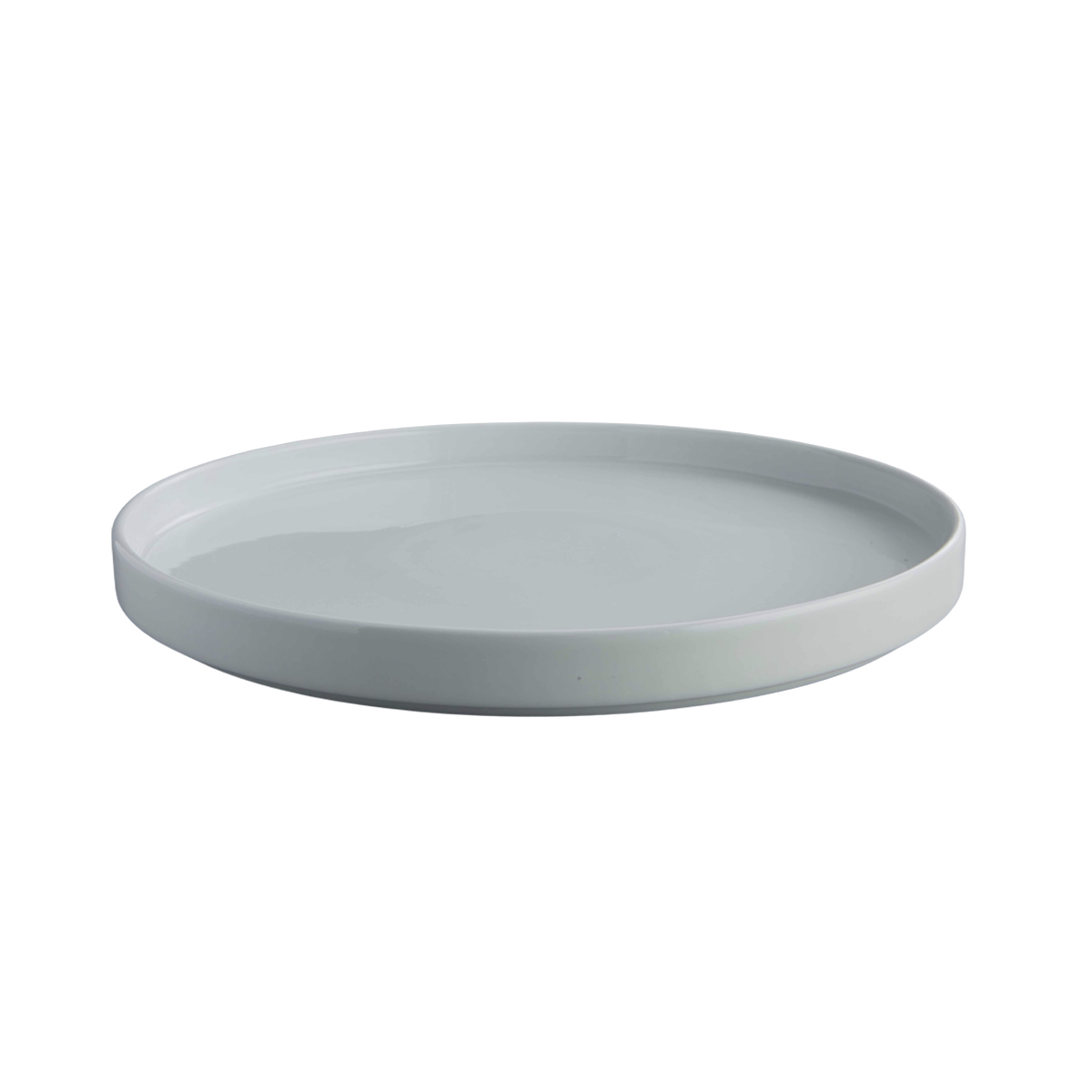 Plato pando 27.9cm Rustic blanco