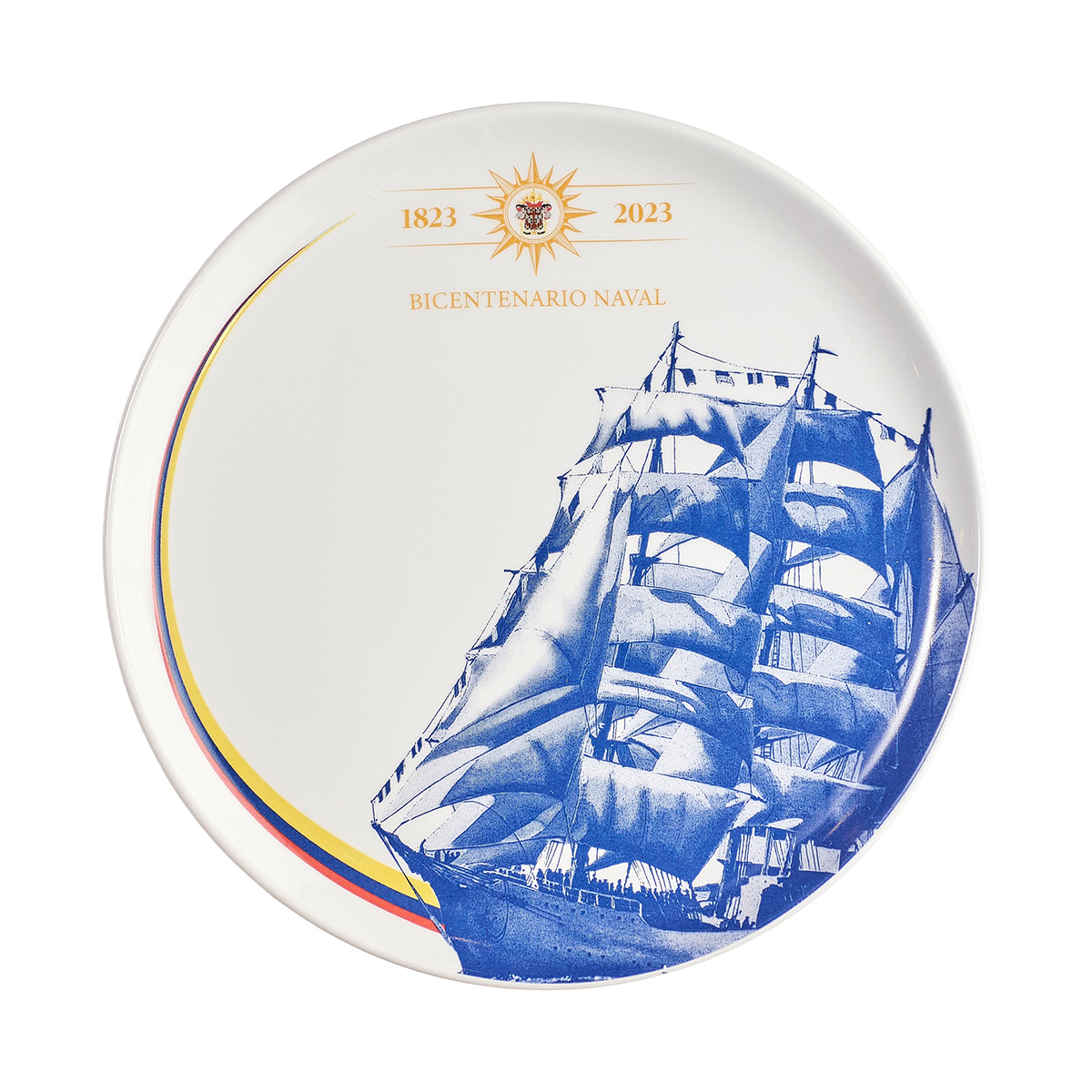 Plato Pando Coupe 28.5cm Bicentenario Naval