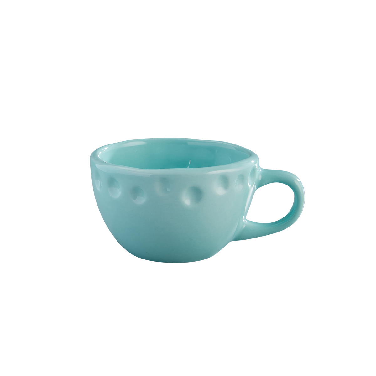 Pocillo Irregular Huellas Cocoplum 213.4ml Menta