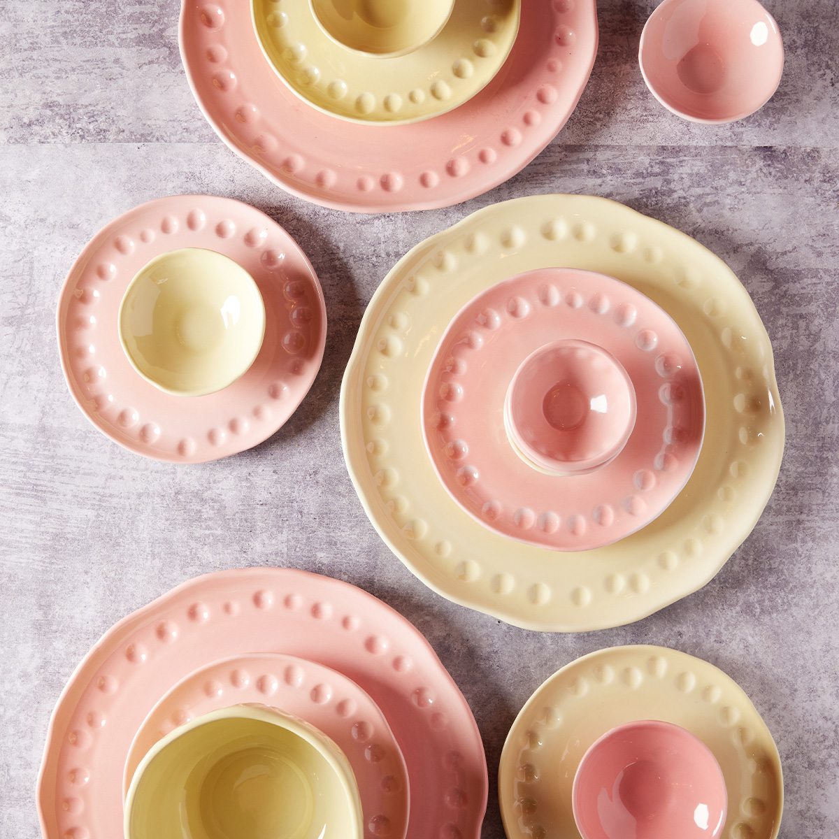 Plato Irregular Huellas Cocoplum 28.3cm Miel