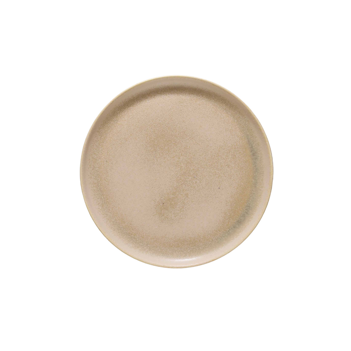 Plato pando coupe beige envejecido taller