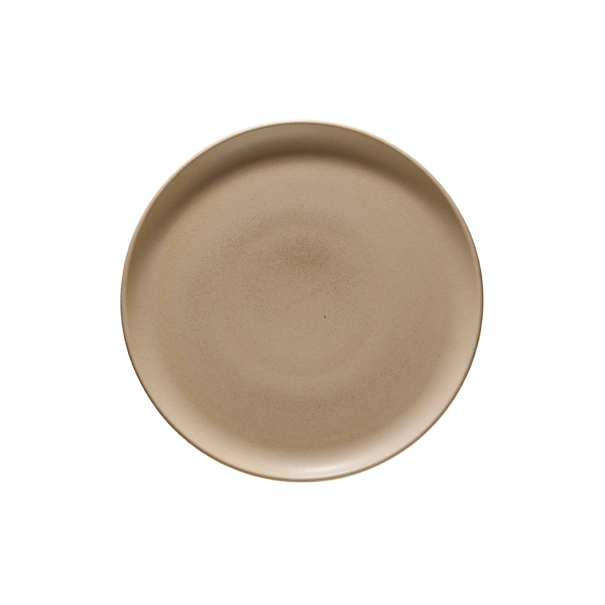Plato Pando Coupe 24cm Color Beige Envejecido