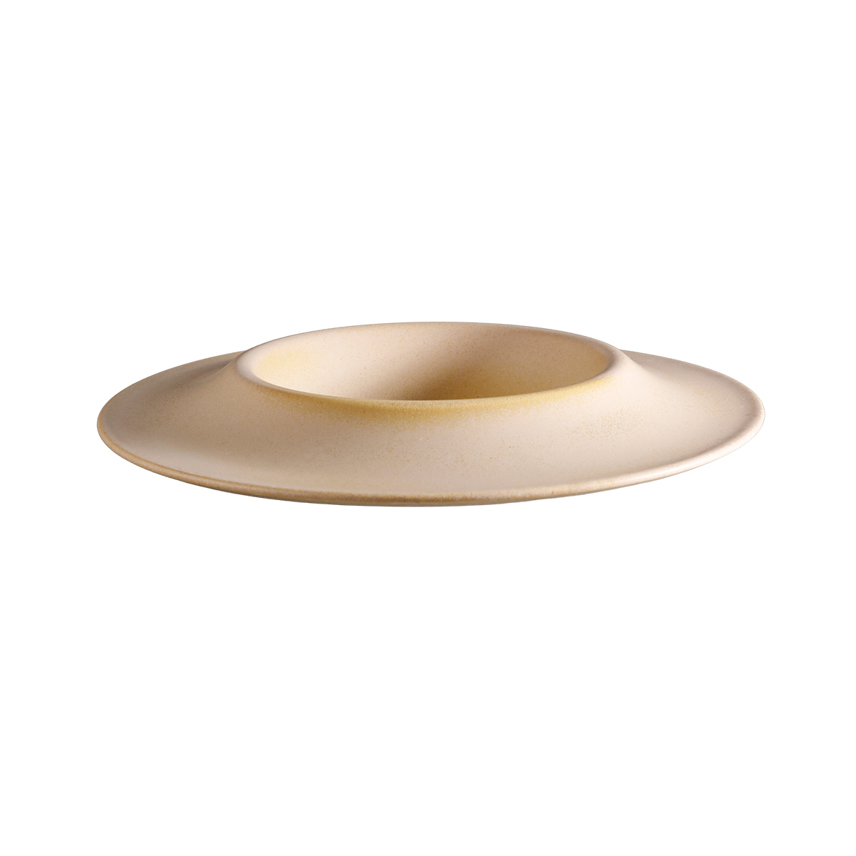 Plato hondo 275cc color mate beige envejec