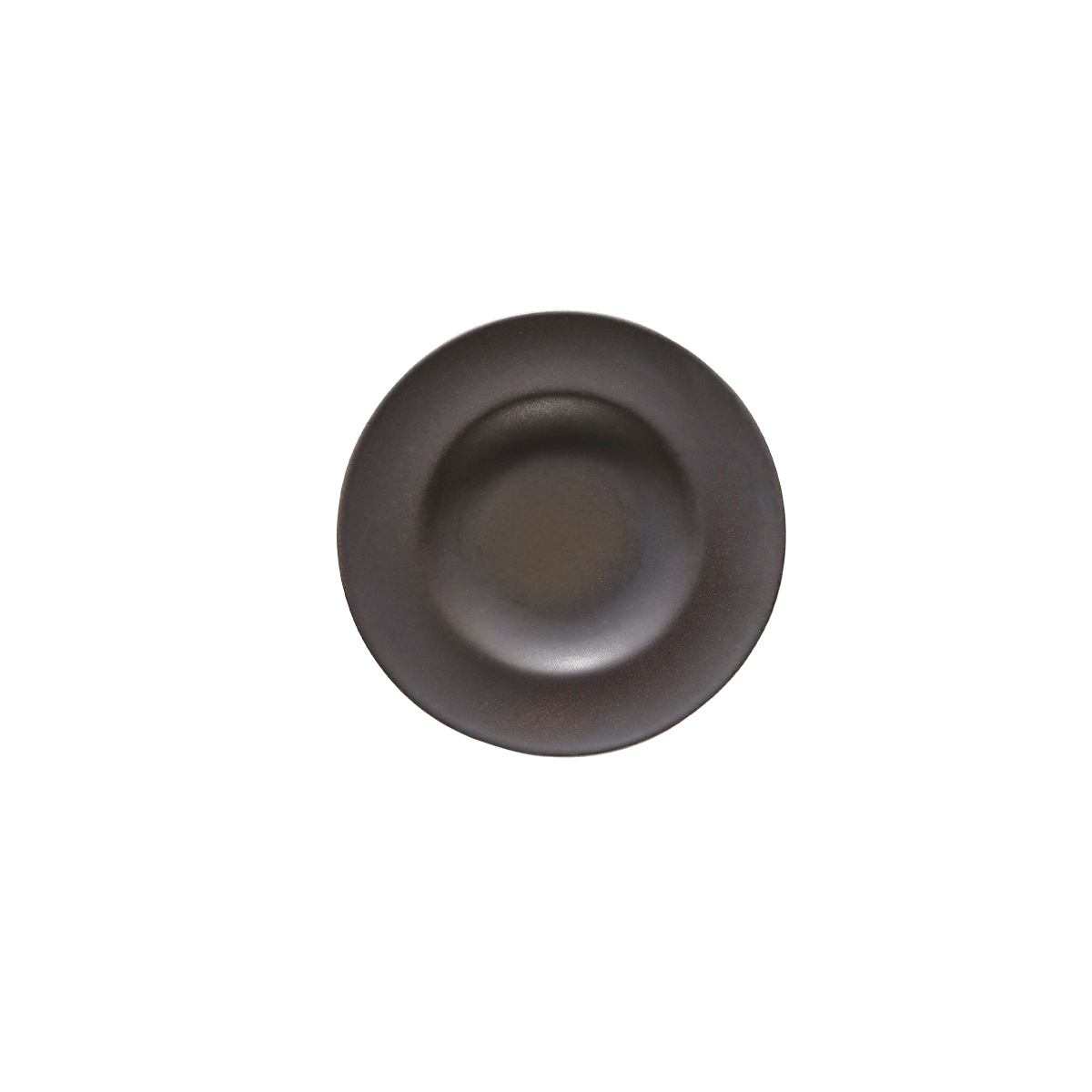 Plato Pando 17Cm Color Mate Verde Envejecido