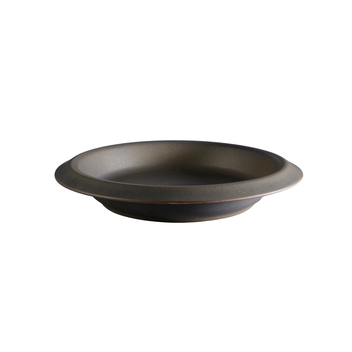 Plato Hondo 469ml Color Mate Verde Envejecido