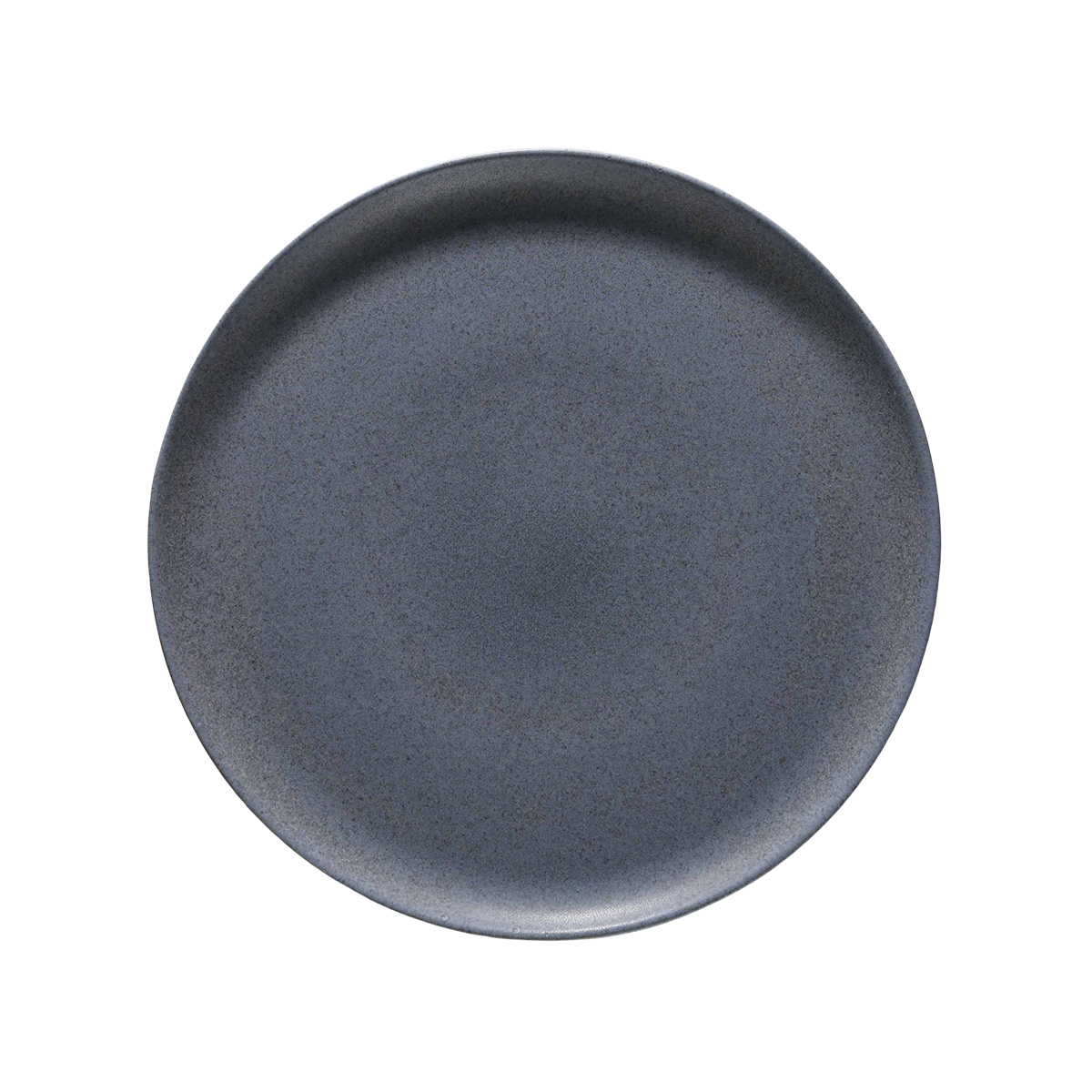 Plato pando coupe 28.5cm mate azul envej