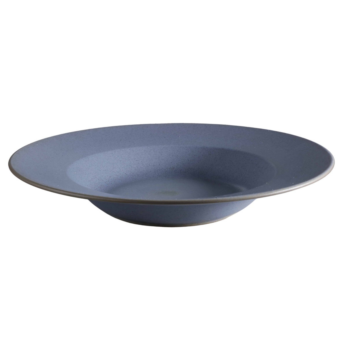 Plato Pasta 688ml Color Mate Azul Envejecido