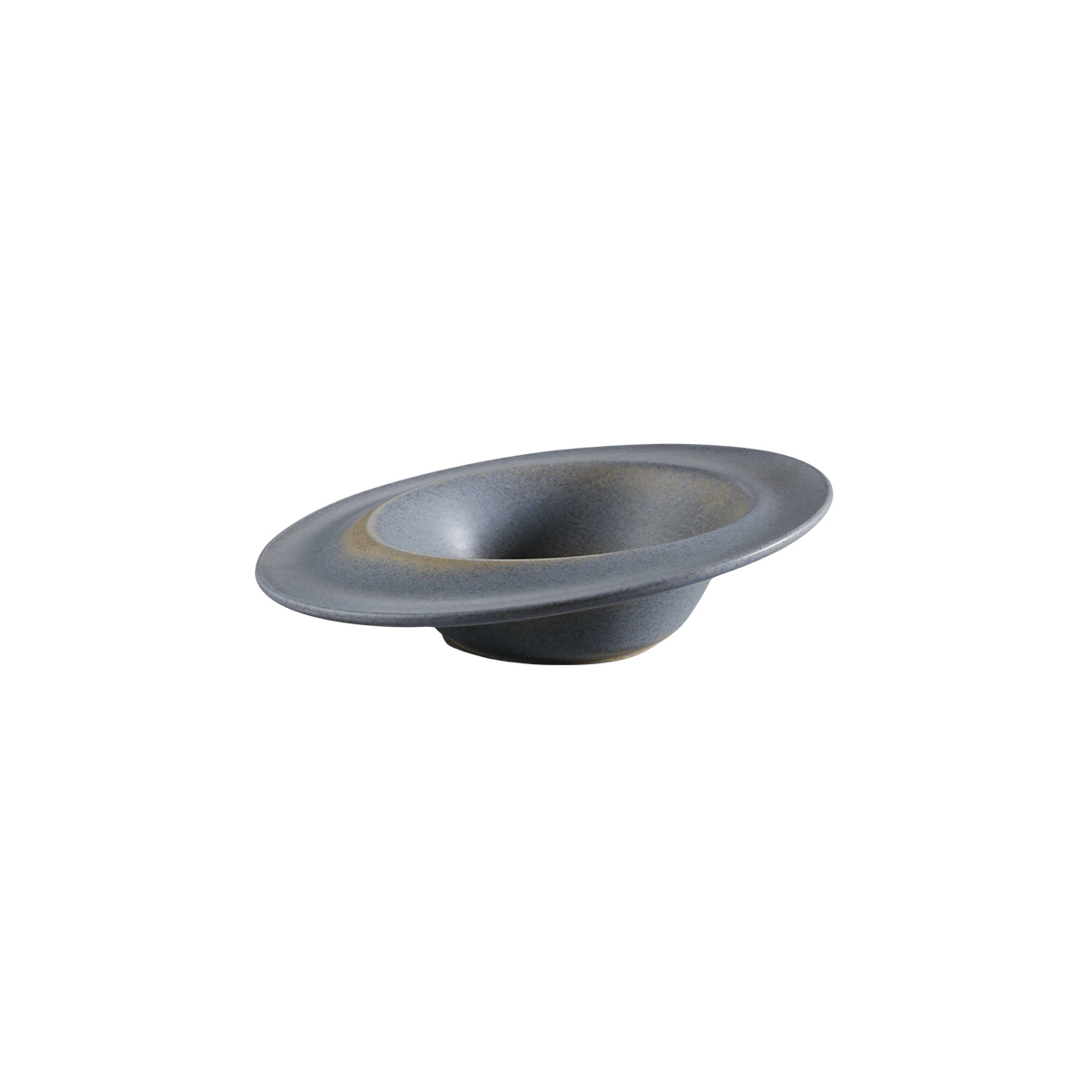 Plato Hondo 593ml Color Mate Azul Envejecido