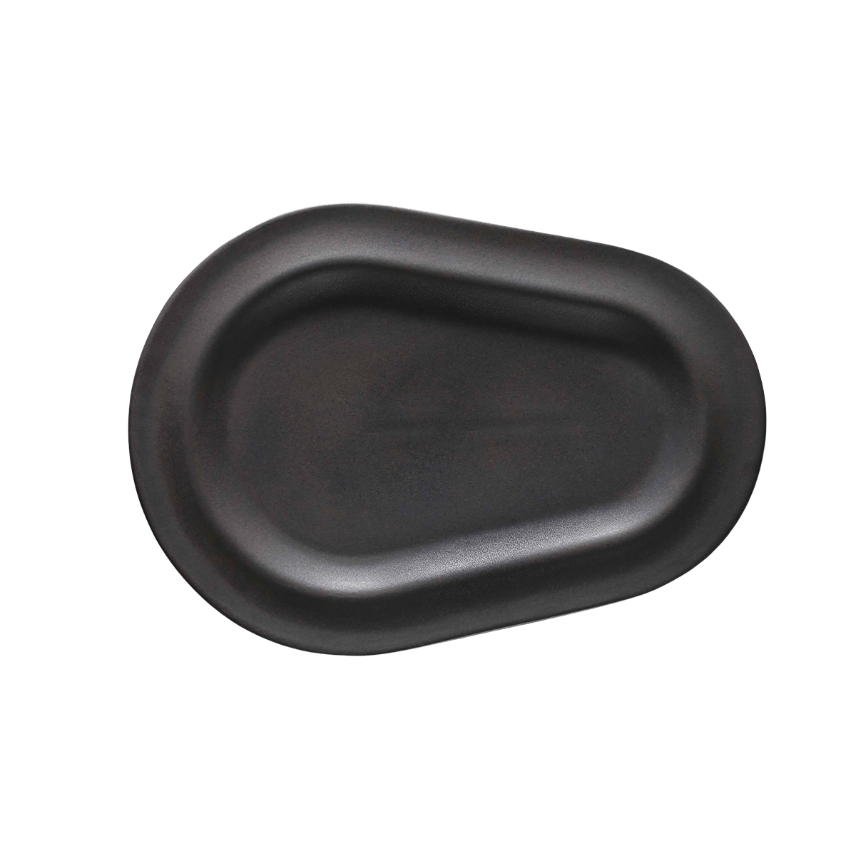 bandeja 36.6x25.9cm color mate negro env