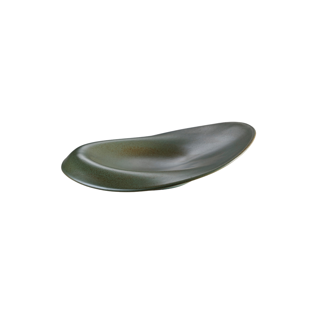 plato hondo 27.6cm color verde brillante