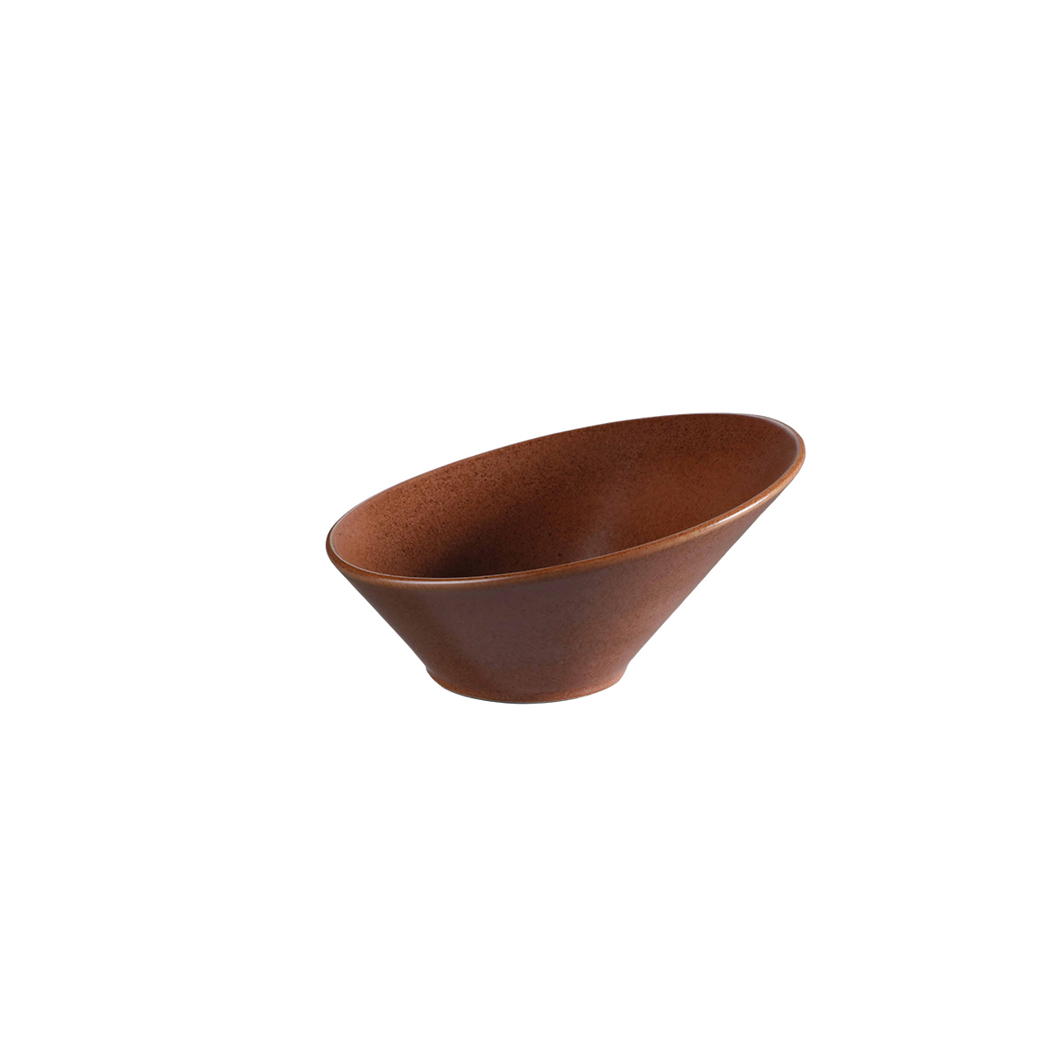 Bowl Inclinado Mediano 530ml Terracota Brillante