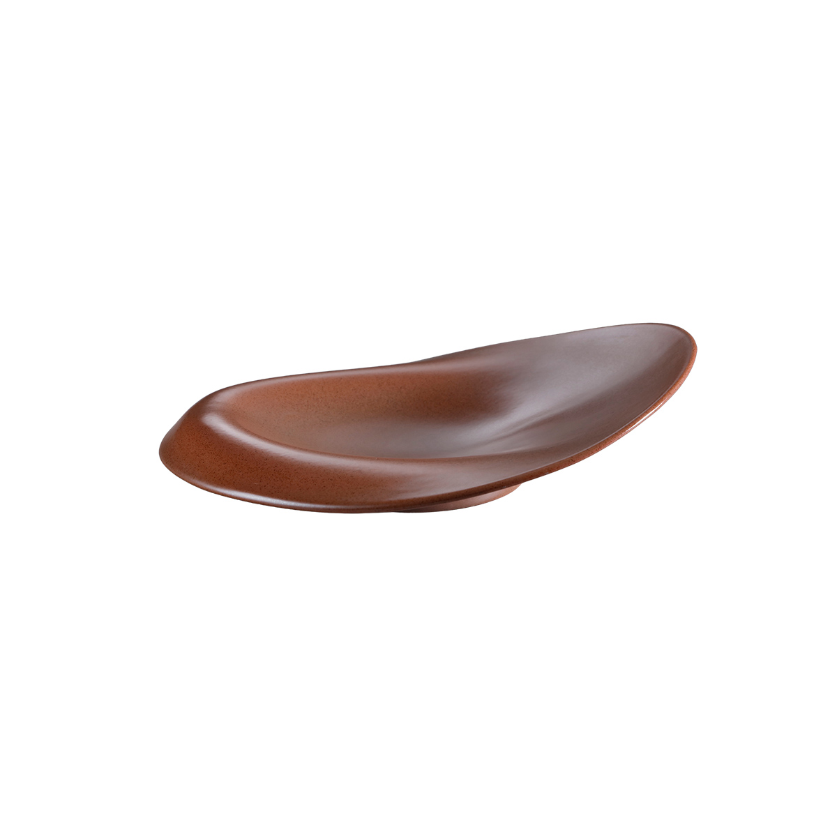 plato hondo 27.6cm color terracota brill