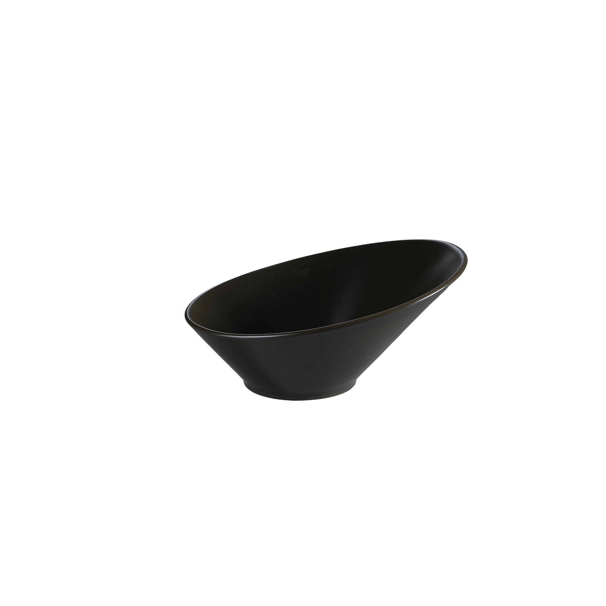 Bowl Inclinado Mediano 530ml Café Brillante