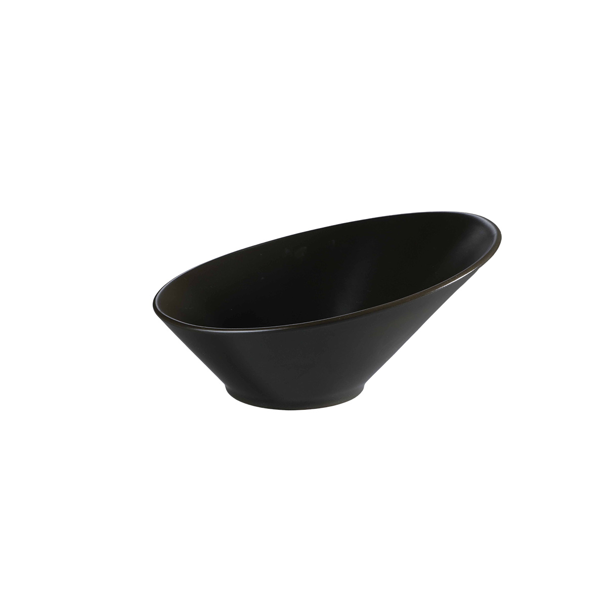 Bowl Inclinado 866ml Color Café Brillante