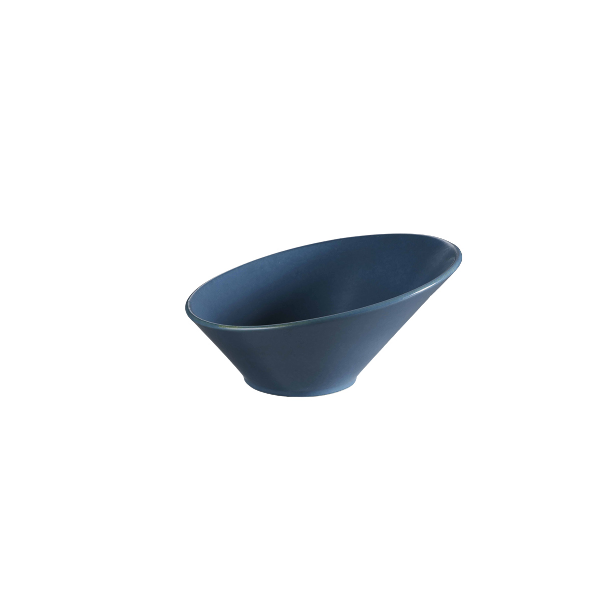 Bowl Inclinado Mediano 530ml Color Azul Brillante