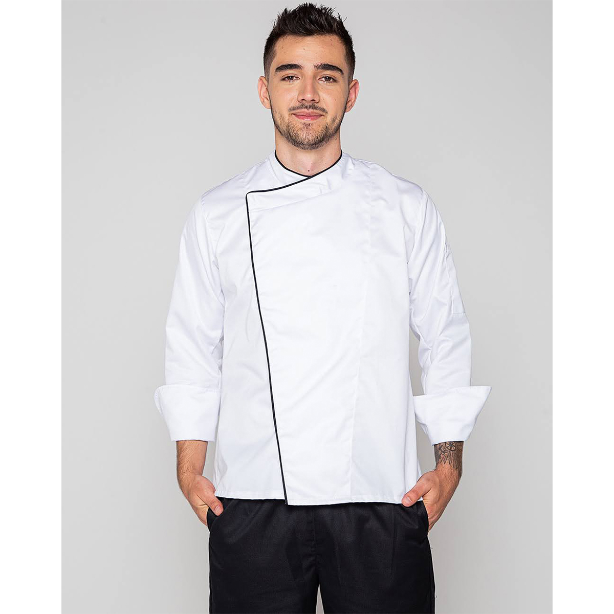Chaqueta Chef Manga Larga Talla M by All in Chef