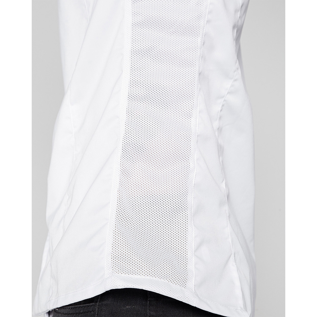 Chaqueta Broche Manga Corta Talla M by All in Chef