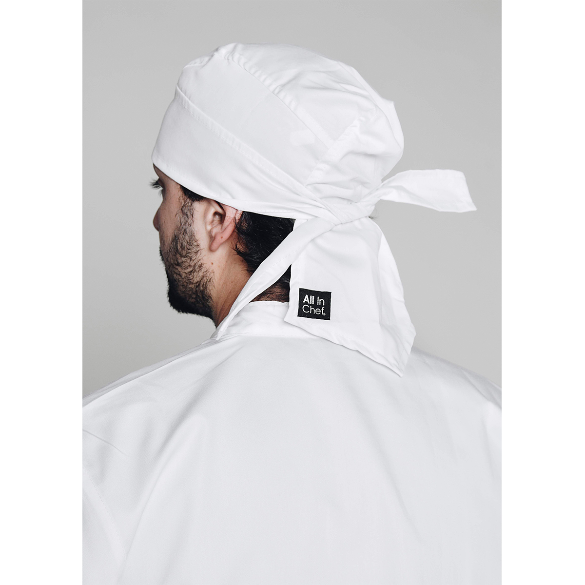 Gorro Chef Pirata Blanco by All in Chef