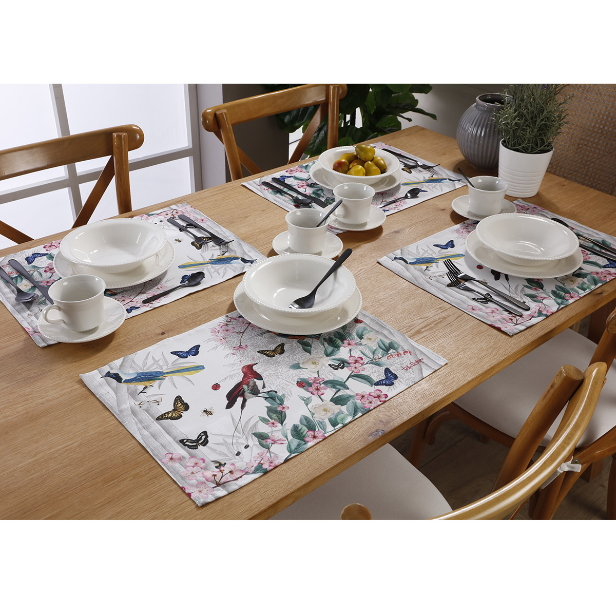 Set 4 Individiales Romanza By Tala Restrepo 35x50cm