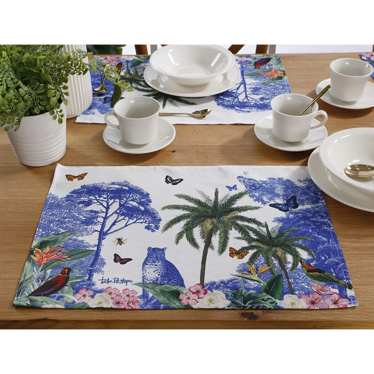 Set 4 Individuales África By Tala Restrepo 35x50cm