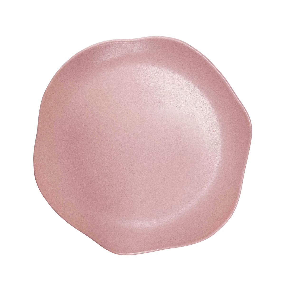 Plato Pando 26.2cm Rosé Reactivo