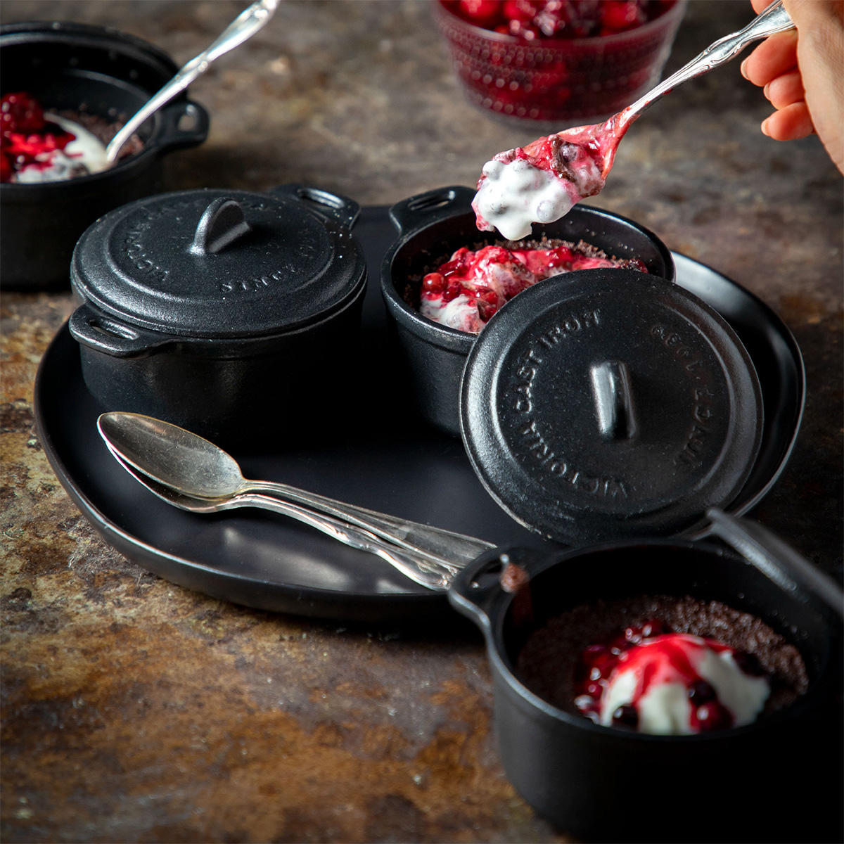 Mini Olla Cocotte 16.6 cm Esmaltada - Victoria