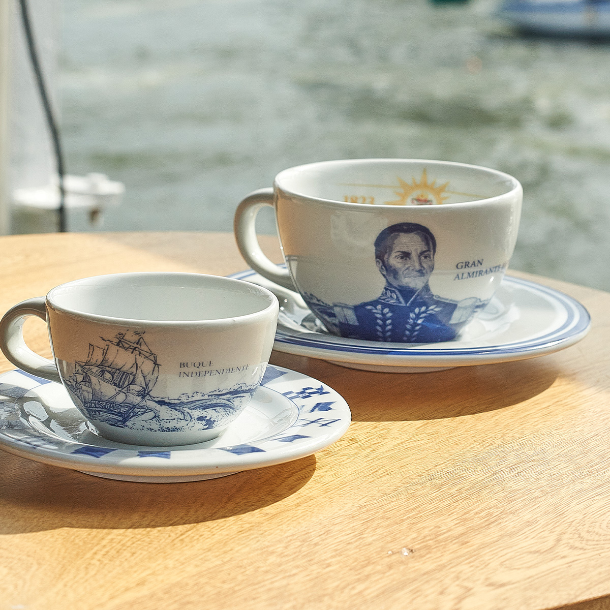 Set de Té 4 puestos 8 Piezas 229.5ml Bicentenario Naval