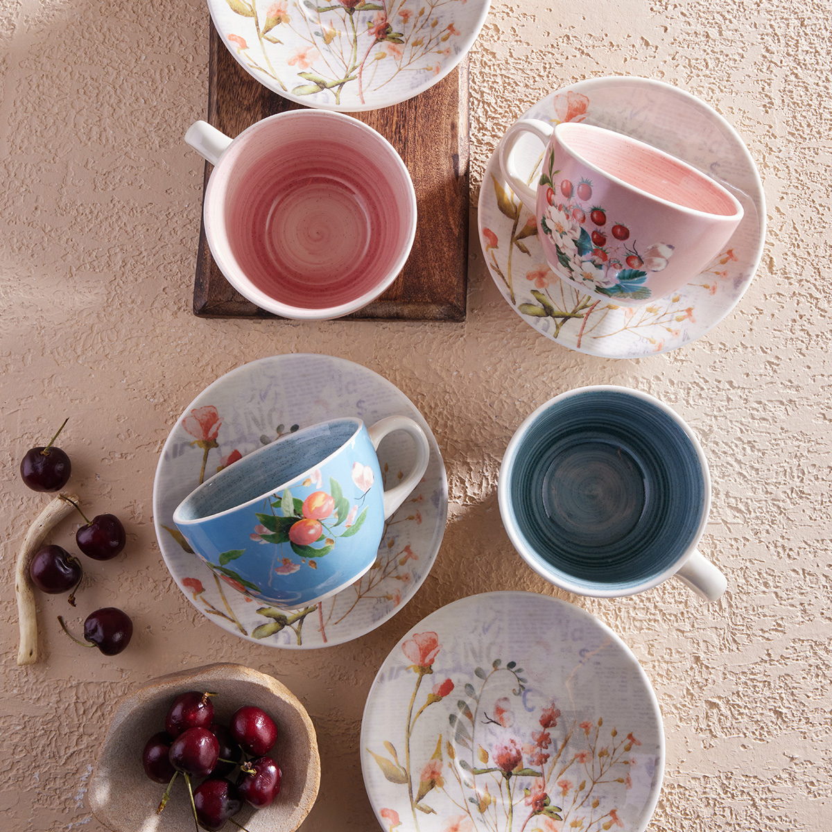 Set de Té Plenty 4 Puestos 8 Piezas 249.6ml