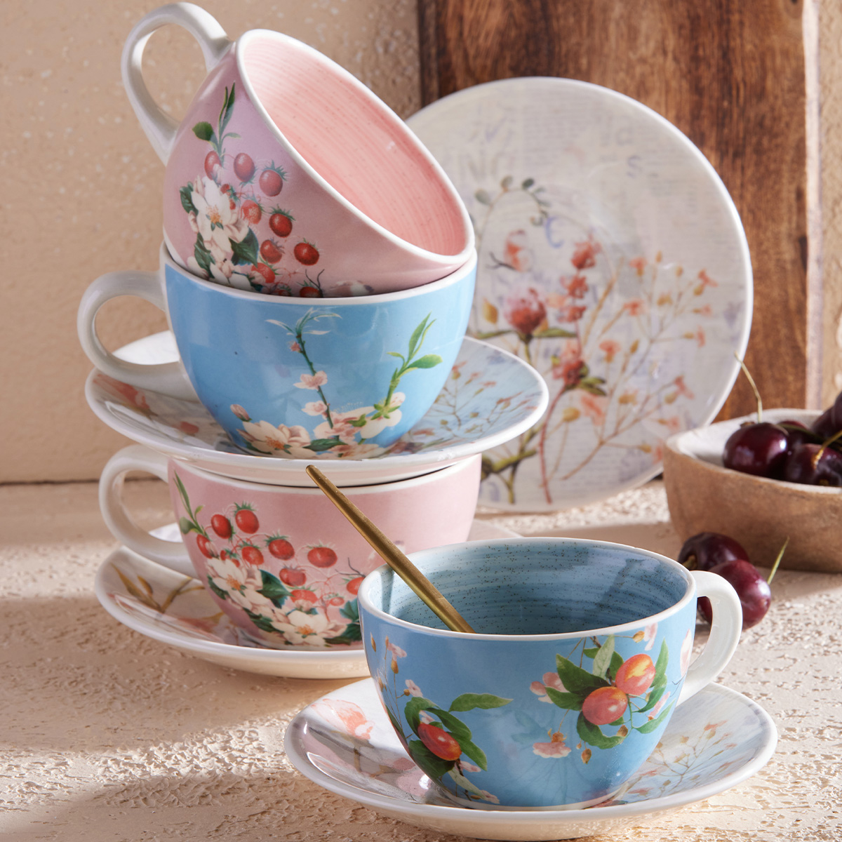 Set de Té Plenty 4 Puestos 8 Piezas 249.6ml