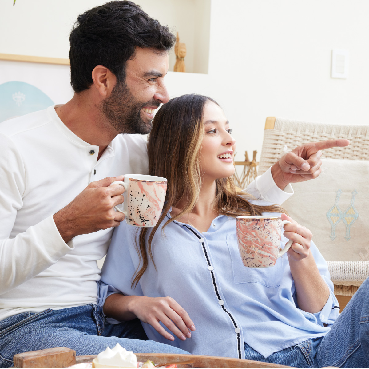 Set 4 Mugs Amani 379.7ml