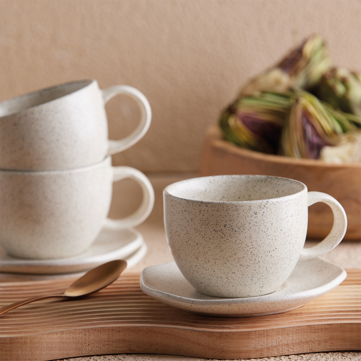 Set de Té 4 Puestos 8 Piezas Orión 229.5ml