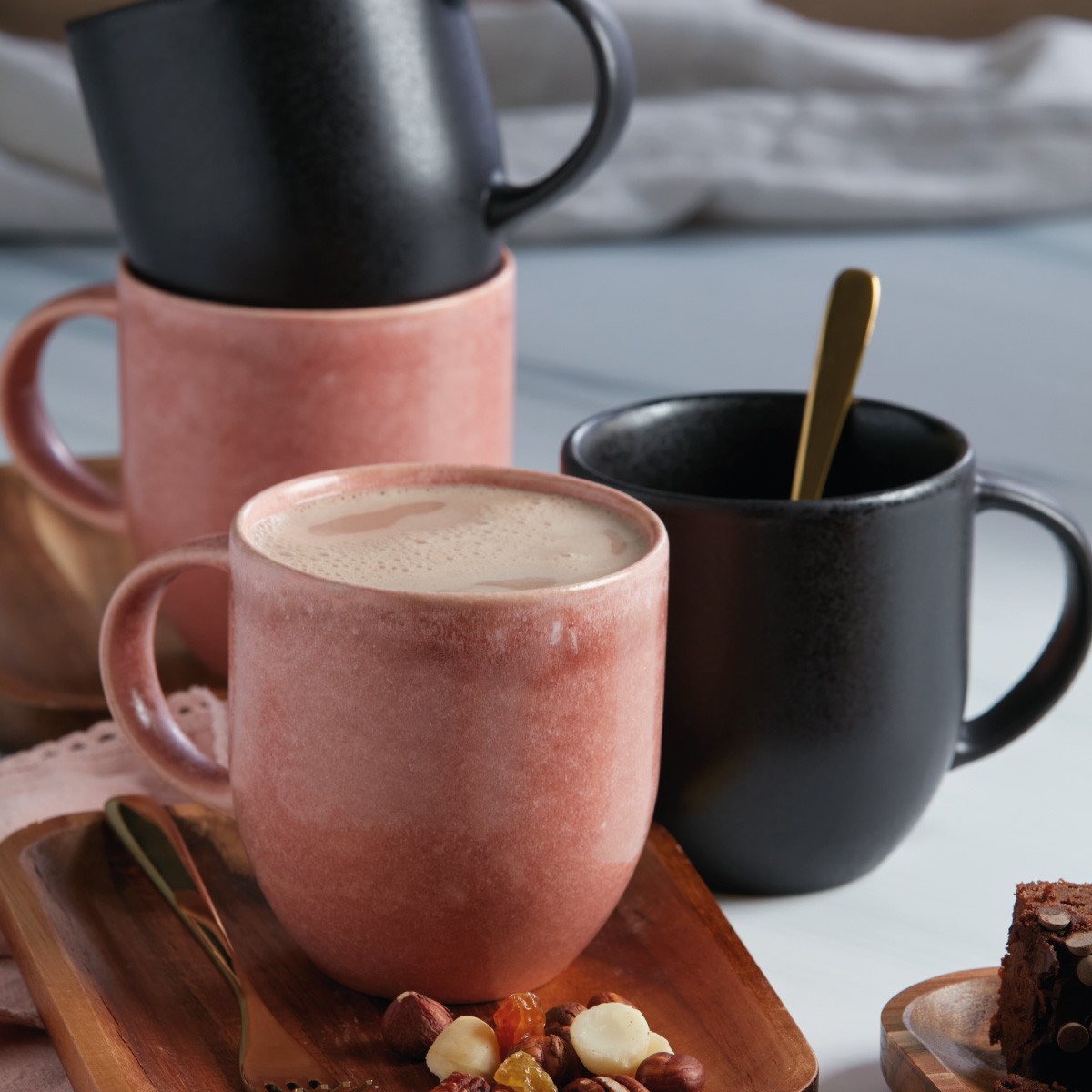 Set 4 Mugs Euritmia 397.1ml