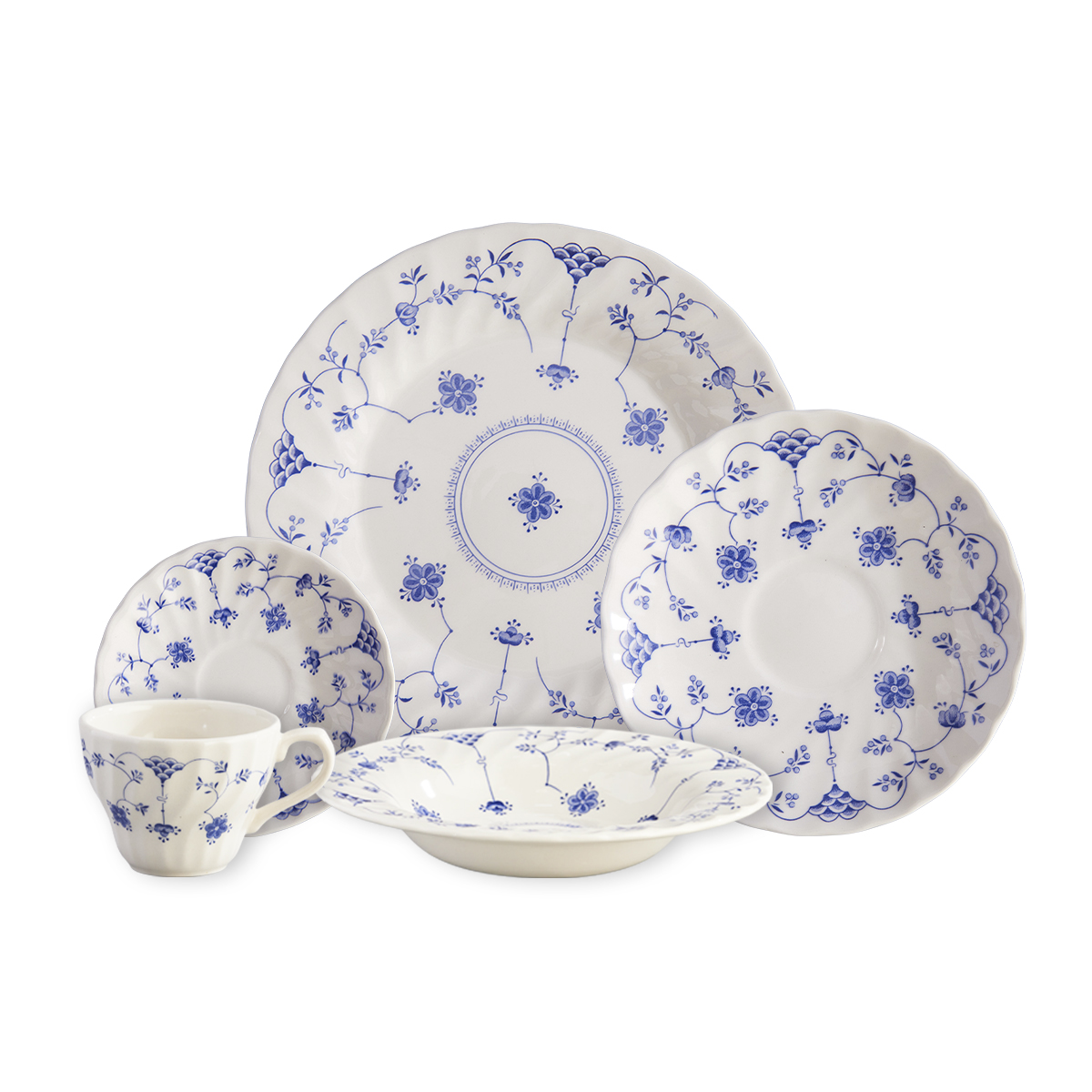 Vajilla Finlandia puestos 20 piezas Vajillas Vajillas